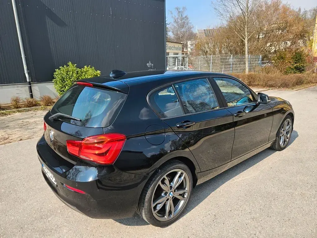 Gebraucht BMW 116 Sport Line 109 PS (80 kW) 2017 Schwarz Kleinwagen