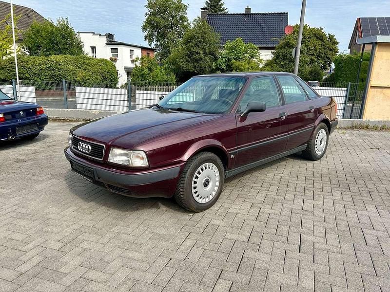 Rot Gebraucht 1992 Audi 80 Limousine | 5.499 € - Bild 1/4