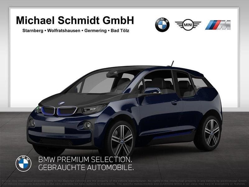 Imperialblau mit akzent frozen grey Gebraucht 2021 BMW i3 Kleinwagen | 19.690 € (Guter Preis) - Bild 1/4