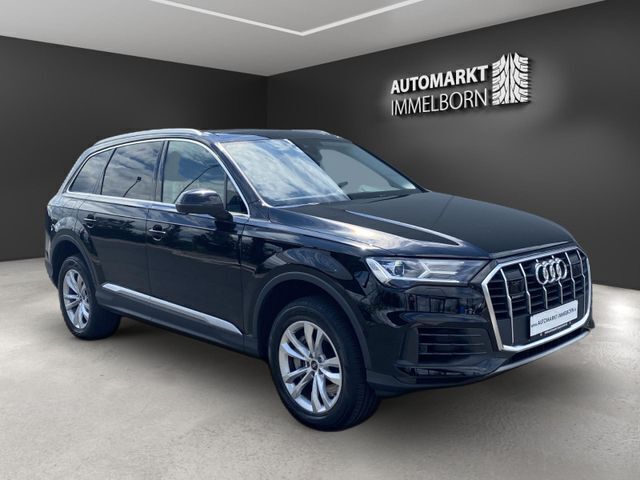 Tiefschwarz Gebraucht 2021 Audi Q7 Ambiente SUV | 47.950 € (Superpreis) - Bild 1/4