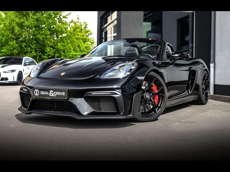 Schwarz Gebraucht 2024 Porsche 718 Spyder Cabrio | 149.999 € (Superpreis) - Bild 1/4