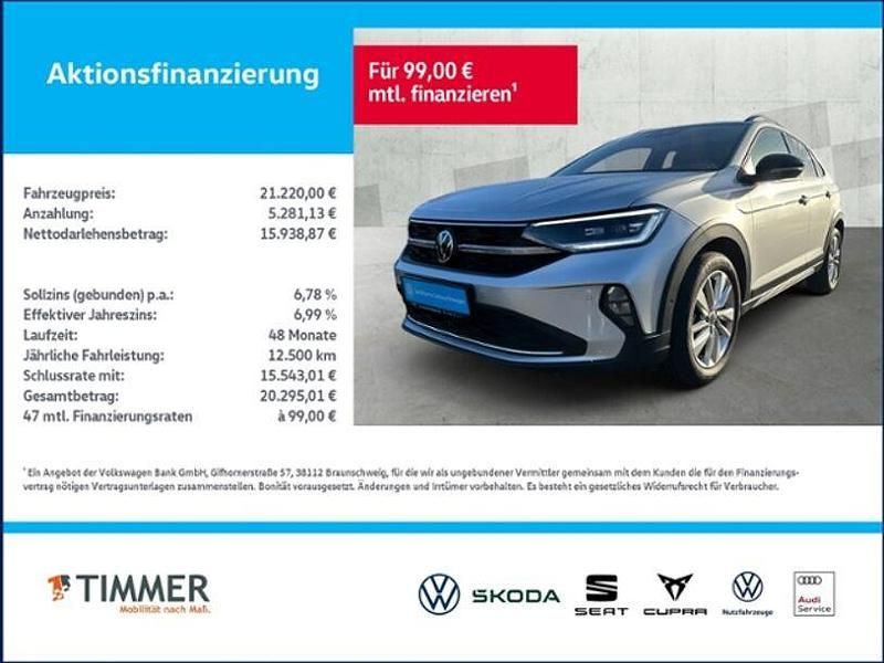 Gebraucht VW Taigo Life 116 PS (85 kW) 2024 Reflexsilber metallic SUV