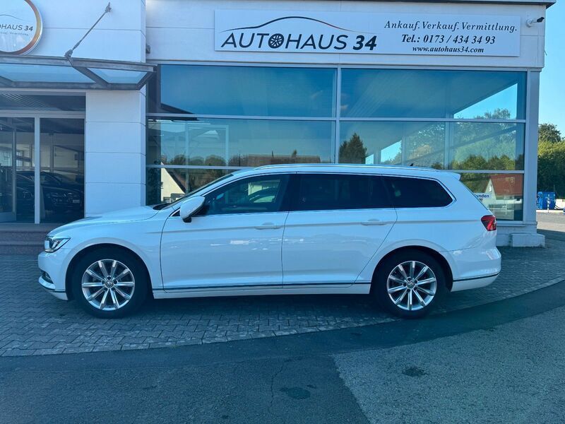 Gebraucht VW Passat Highline 150 PS (110 kW) 2019 Weiß (pure white) Kombi