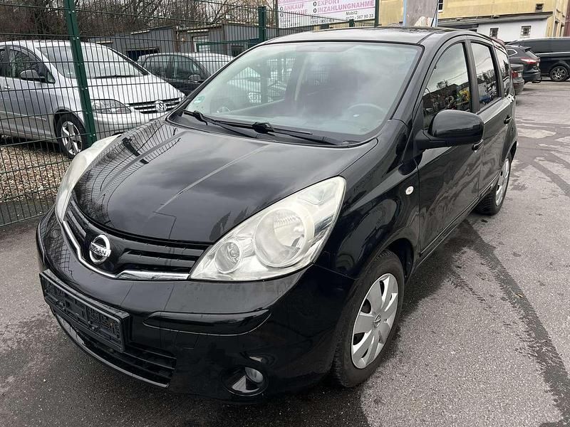 Gebraucht Nissan Note Visia 88 PS (64 kW) 2010 Schwarz Kleinwagen