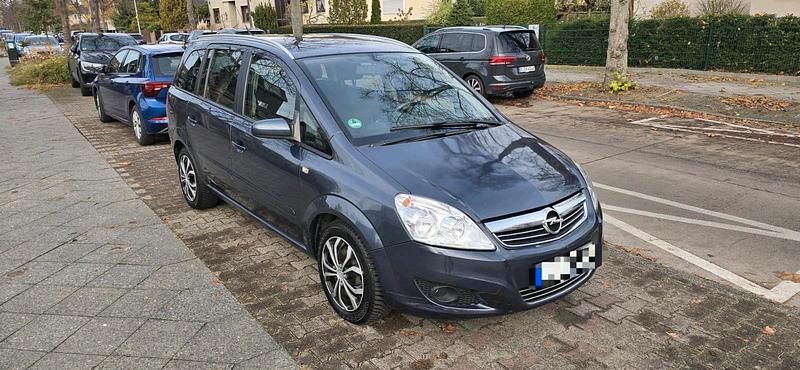 Blau Gebraucht 2009 Opel Zafira Limousine | 3.250 € (Fairer Preis) - Bild 1/4