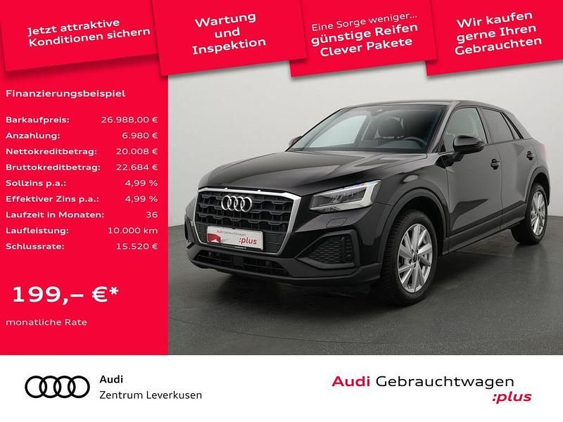 Brillantschwarz Gebraucht 2024 Audi Q2 Ambiente SUV | 26.988 € (Guter Preis) - Bild 1/4