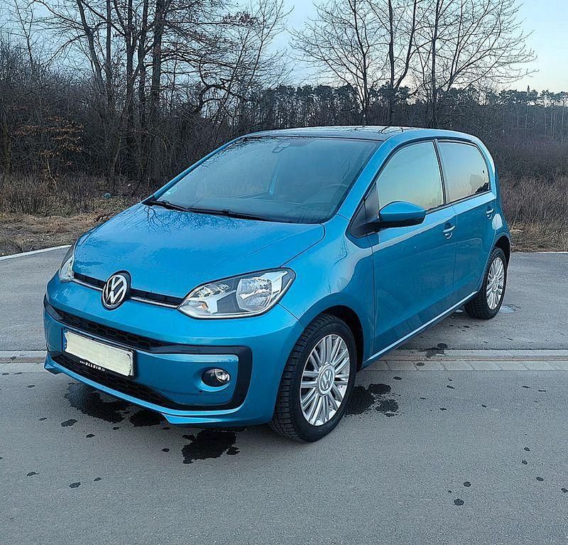 Gebraucht VW up! Highline 60 PS (44 kW) 2017 Blau Kleinwagen