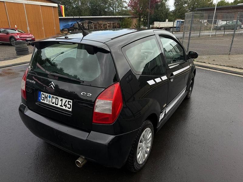 Gebraucht Citroën C2 VTR Sport 60 PS (44 kW) 2005 Schwarz Kleinwagen