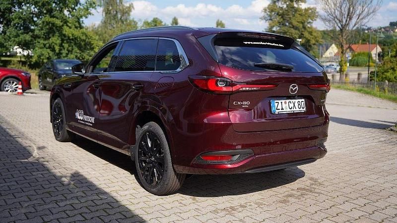 Gebraucht Mazda CX-80 Homura-Line 254 PS (186 kW) 2025 Rot SUV