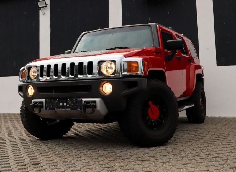 Rot Gebraucht 2007 Hummer H3 SUV | 15.000 € - Bild 1/4