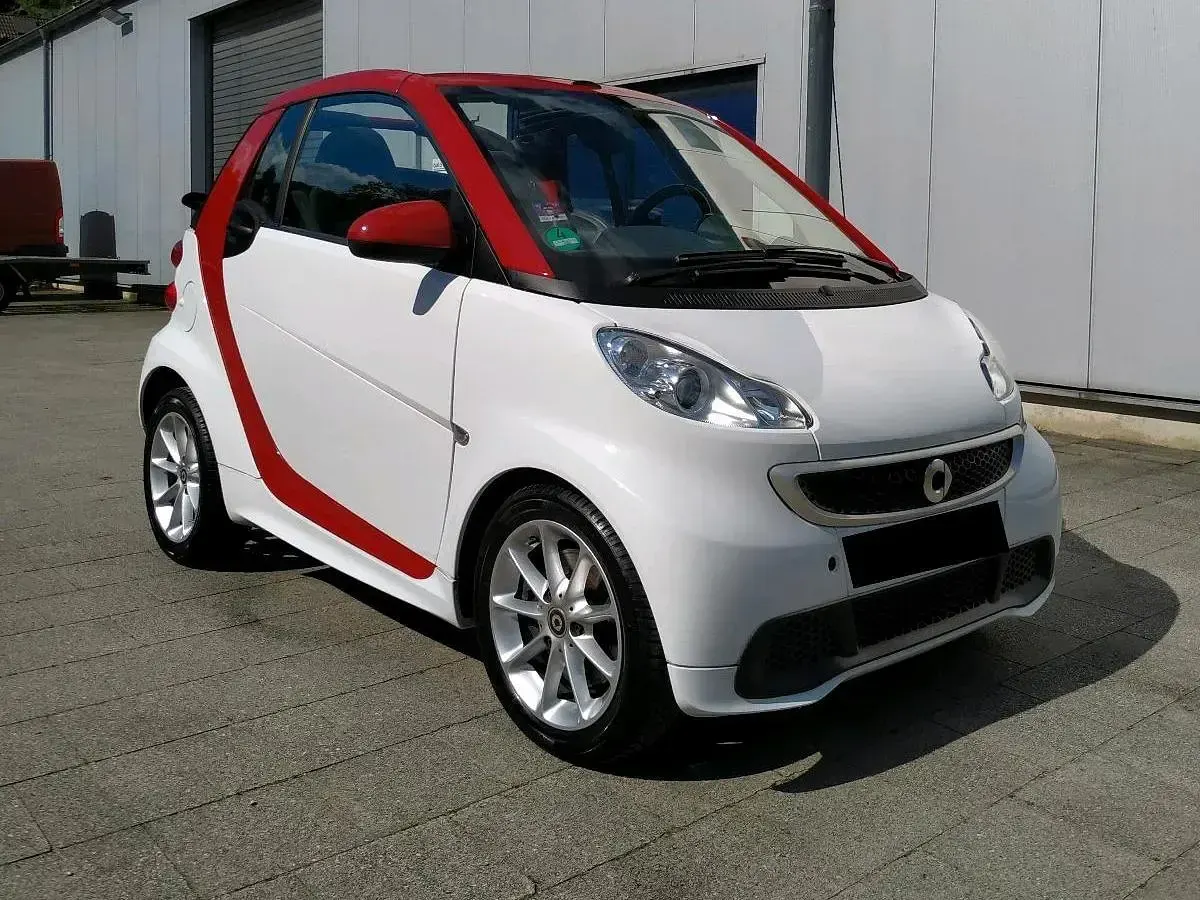 Gebraucht Smart ForTwo Cabrio 71 PS (52 kW) 2015 Weiß Cabrio