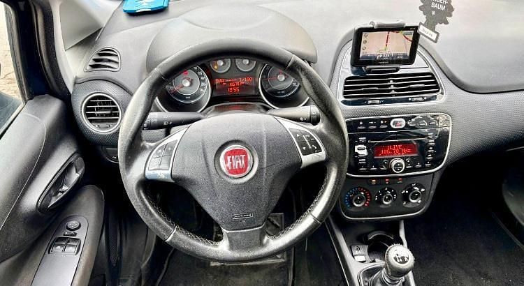 Gebraucht Fiat Grande Punto 69 PS (50 kW) 2011 Blau Kleinwagen