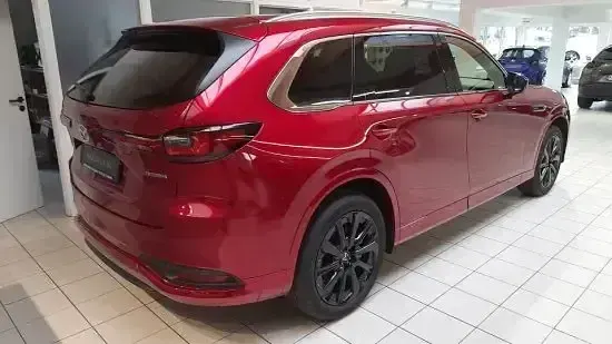 Gebraucht Mazda CX-80 Homura-Line 254 PS (186 kW) 2025 Magmarot metallic SUV