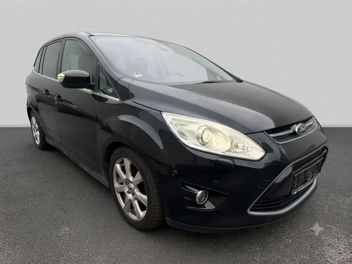 Gebraucht Ford Grand C-Max Titanium 140 PS (102 kW) 2011 Pantherschwarz metallic Van / Kleinbus