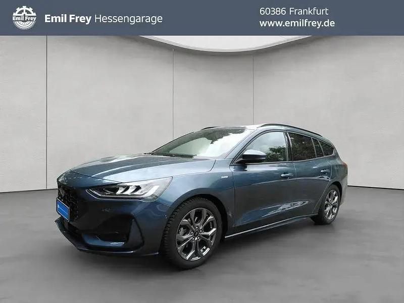 Blau Gebraucht 2023 Ford Focus ST-Line Kombi | 24.450 € (Fairer Preis) - Bild 1/4