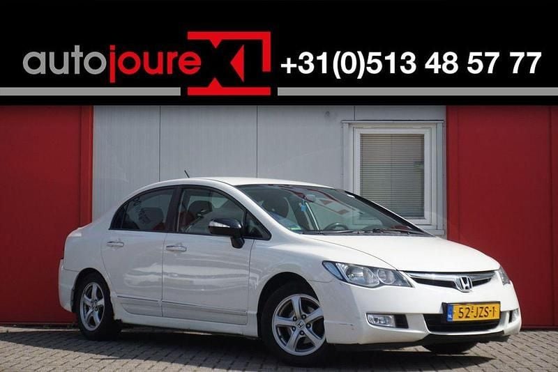 Weiß Gebraucht 2009 Honda Civic Hybrid Limousine | 2.499 € (Fairer Preis) - Bild 1/4