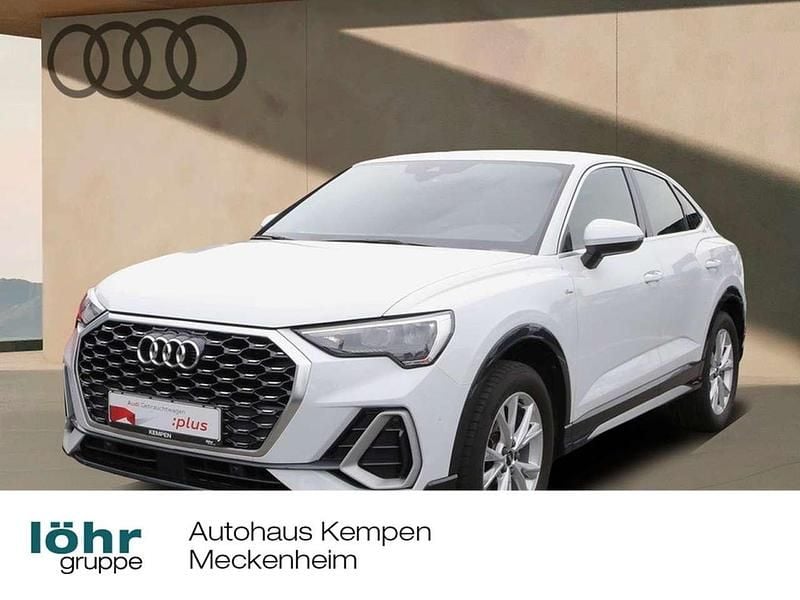 Gletscherweiß metallic Gebraucht 2021 Audi Q3 Sportback Design SUV | 27.660 € (Guter Preis) - Bild 1/4