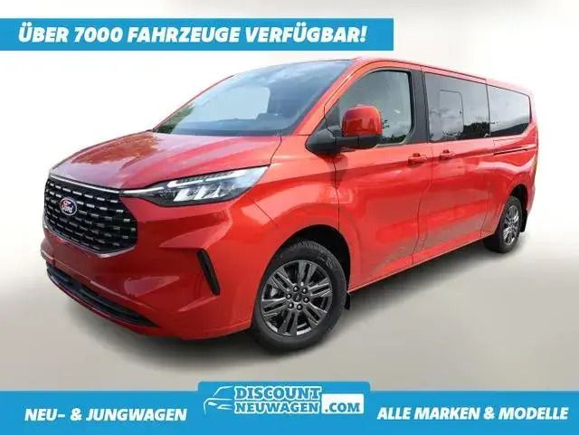 Artisan red metallic Neu 2025 Ford Tourneo Custom Titanium Van / Kleinbus | 49.583 € (Superpreis) - Bild 1/4