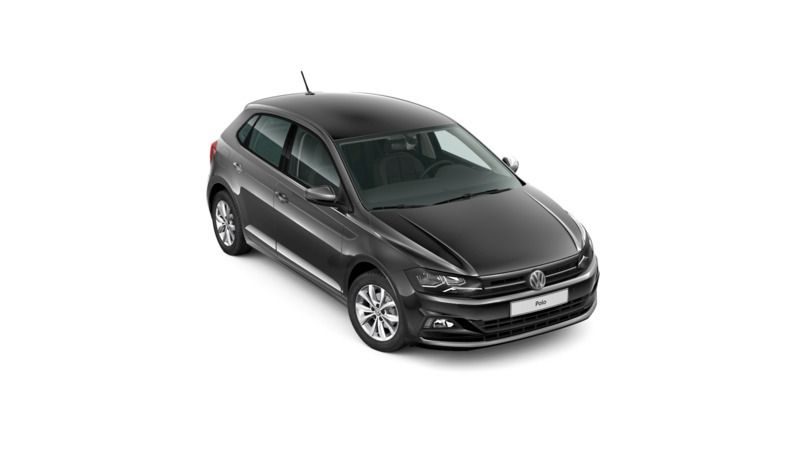 Schwarz Gebraucht 2019 VW Polo Highline Kleinwagen | 14.440 € (Guter Preis) - Bild 1/4