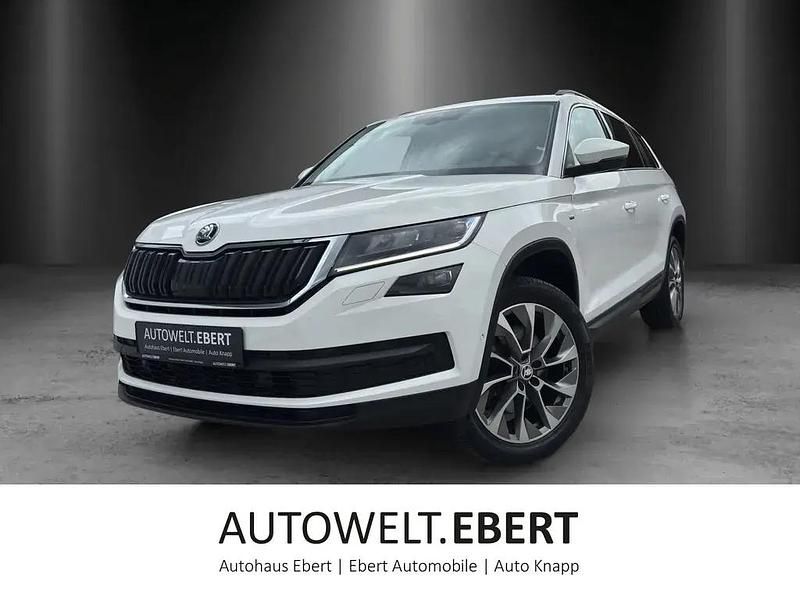 Candyweiss Gebraucht 2021 Skoda Kodiaq Clever SUV | 32.690 € (Fairer Preis) - Bild 1/4