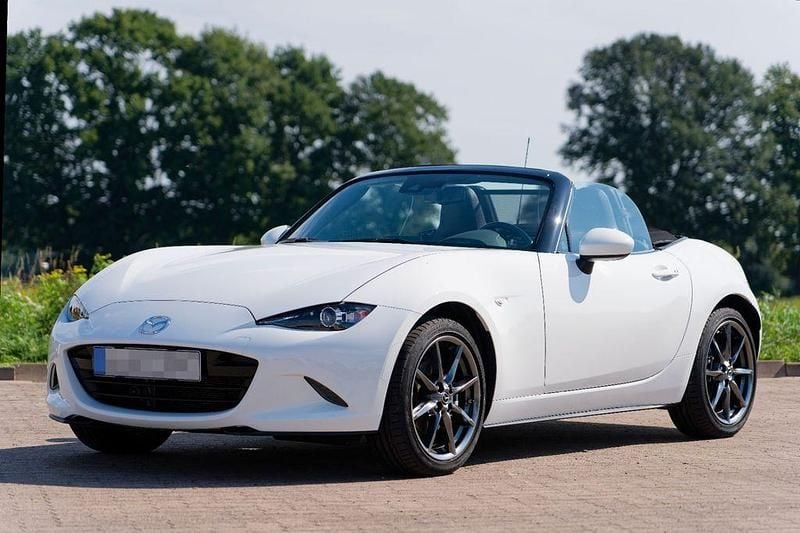 Gebraucht Mazda MX5 Sports-Line 184 PS (135 kW) 2019 Weiß Cabrio
