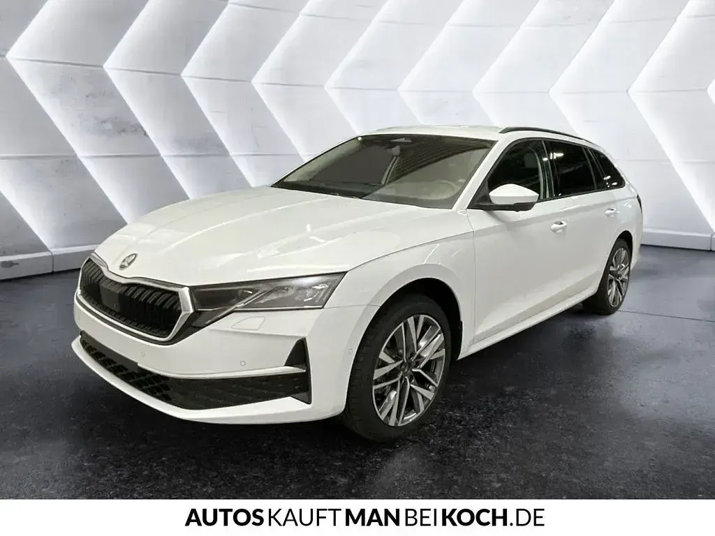Neu Skoda Octavia 150 PS (110 kW) 2025 Weiß Kombi