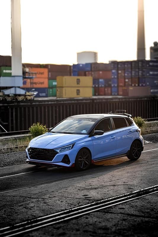 Blau Gebraucht 2022 Hyundai i20 N Performance Kleinwagen | 28.000 € (Teuer) - Bild 1/4