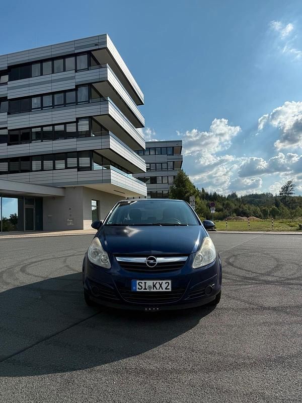 Blau Gebraucht 2009 Opel Corsa Kleinwagen | 2.350 € (Guter Preis) - Bild 1/4