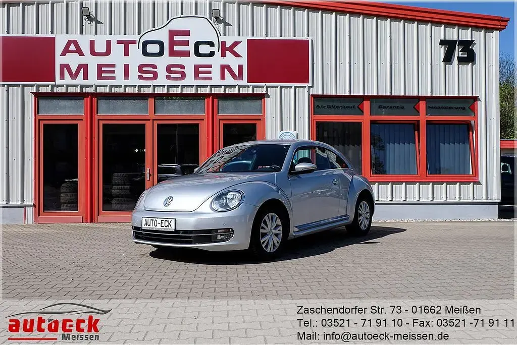 Second-hand VW Beetle Design 105 CP (77 kW) 2013 Argintiu Hatchback