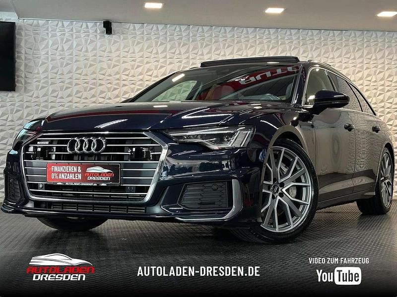 Firmamentblau metallic Gebraucht 2019 Audi A6 S-Line Kombi | 41.999 € (Fairer Preis) - Bild 1/4