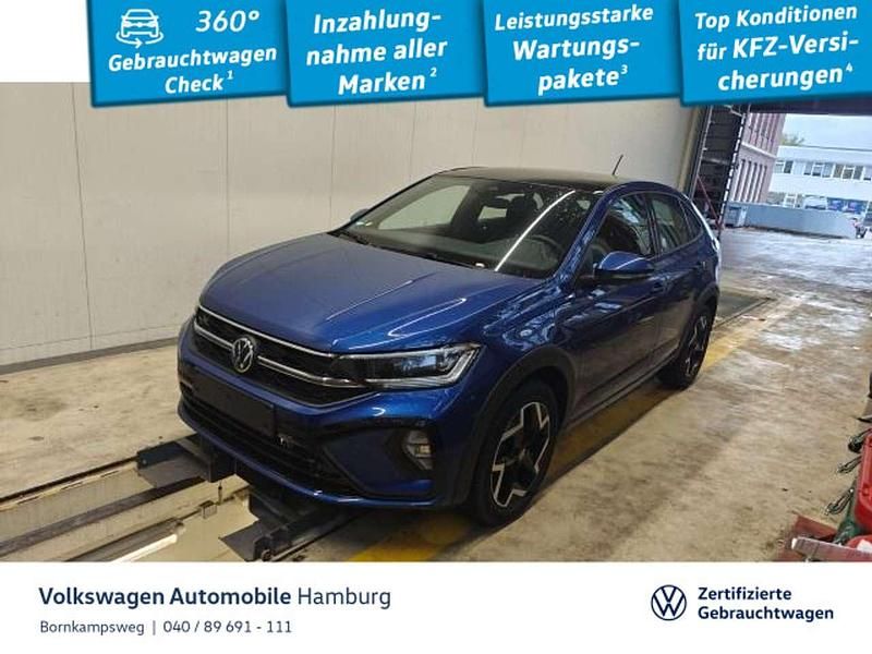 0a reef blue metallic Gebraucht 2025 VW Taigo R-line SUV | 29.888 € (Teuer) - Bild 1/3
