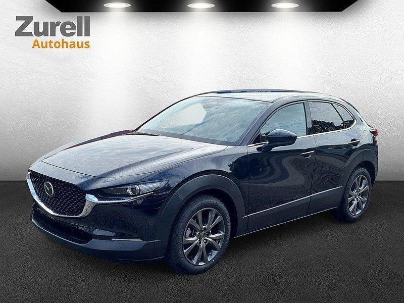 Jet black Neu 2025 Mazda CX-30 Exclusive-Line SUV | 30.444 € - Bild 1/4