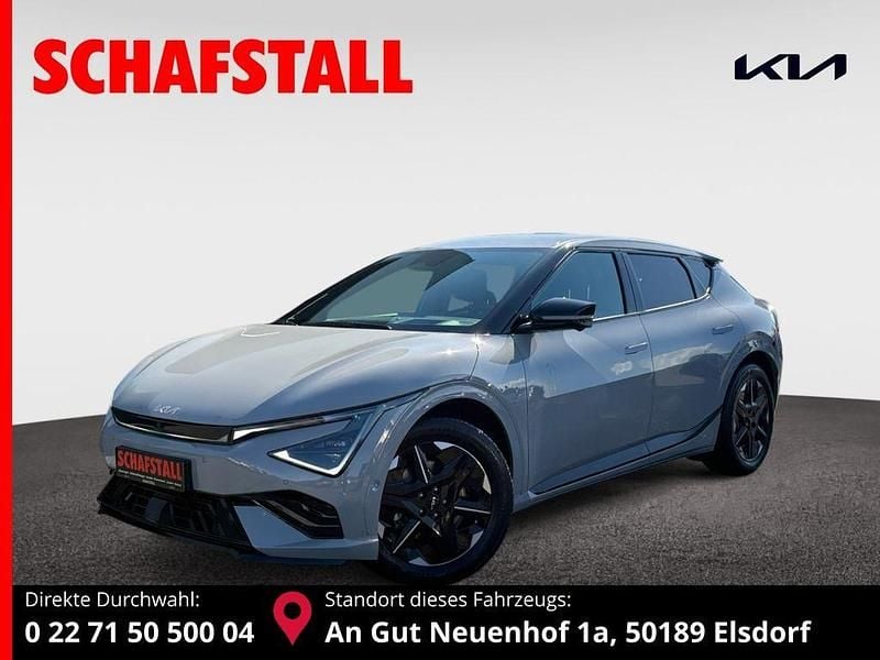 Grau ((c7s) wolfgrau m) Gebraucht 2025 Kia EV6 GT-Line SUV | 48.979 € (Superpreis) - Bild 1/3