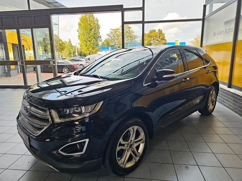 Gebraucht Ford Edge Titanium 211 PS (155 kW) 2017 Shadow black SUV