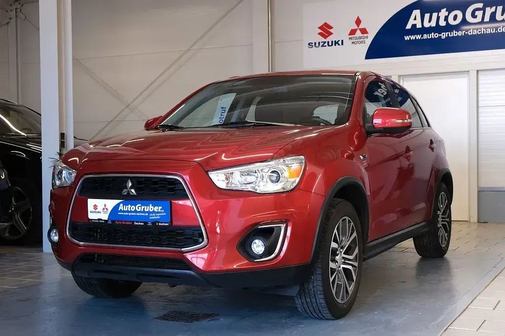 Begagnad Mitsubishi ASX 117 HK (86 kW) 2017 Röd SUV
