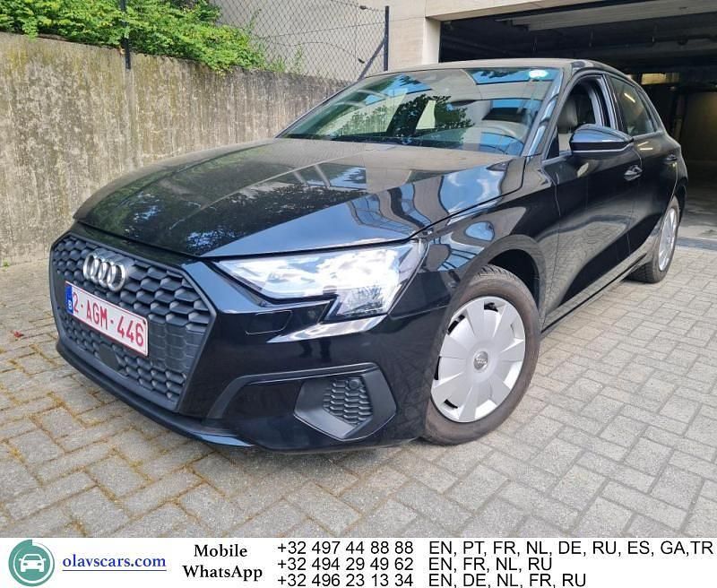 Schwarz Gebraucht 2021 Audi A3 Limousine | 20.328 € (Superpreis) - Bild 1/4