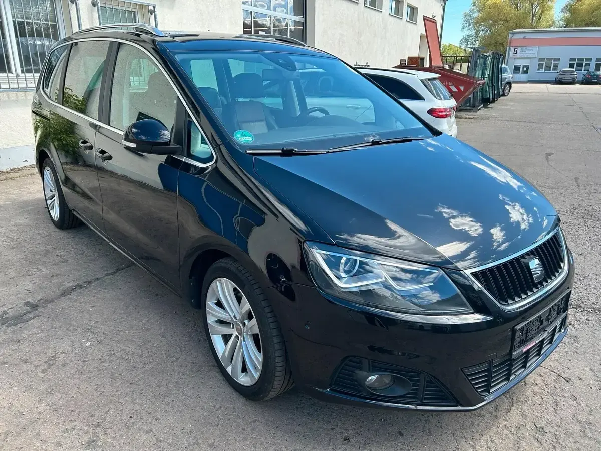Gebraucht Seat Alhambra 177 PS (130 kW) 2013 Schwarz Van / Kleinbus