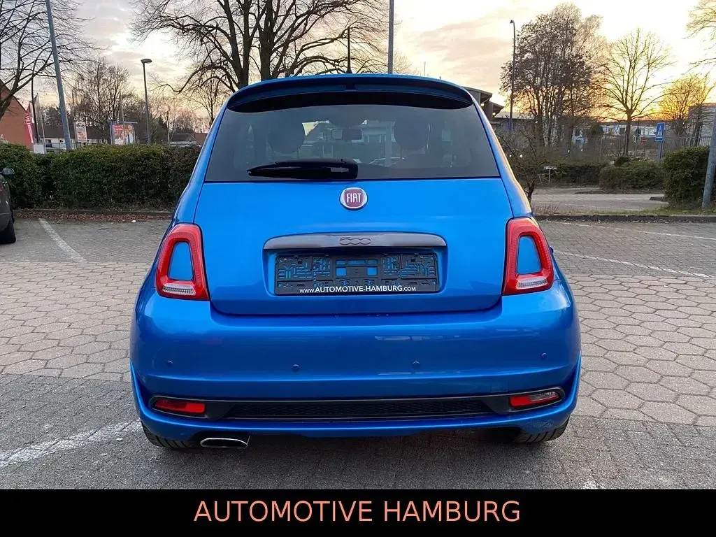 Gebraucht Fiat 500 Sport 69 PS (50 kW) 2018 Blau Kleinwagen