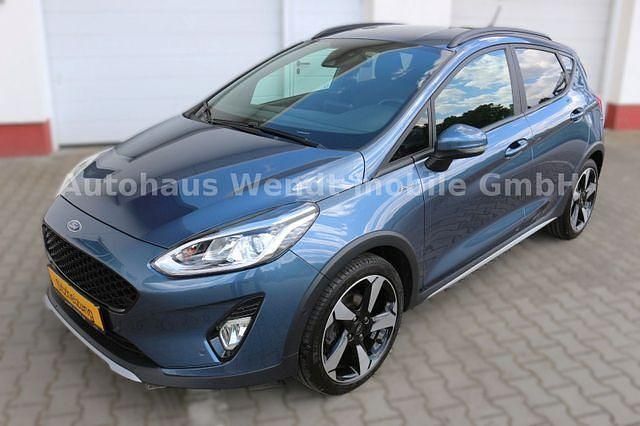 Chromablau Gebraucht 2020 Ford Fiesta Active Kleinwagen | 13.980 € (Fairer Preis) - Bild 1/4