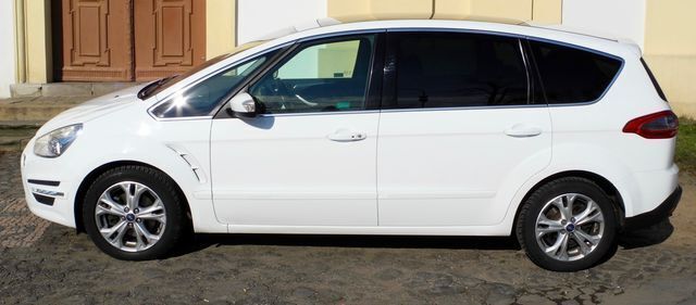 Gebraucht Ford S-MAX S 163 PS (119 kW) 2010 Weiß Van / Kleinbus