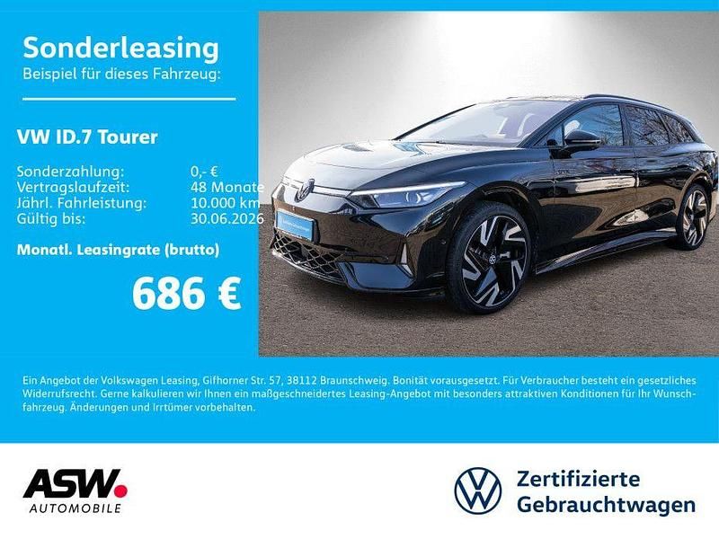 Gebraucht VW ID.7 GTX 250 kW (340 PS) 2025 Grenadillschwarz metallic Kombi