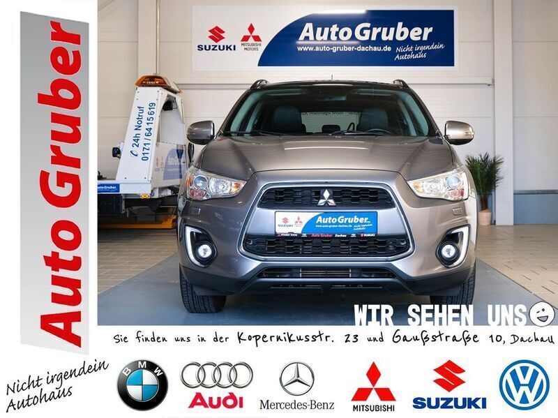 Grau Gebraucht 2015 Mitsubishi ASX Top SUV | 14.490 € (Teuer) - Bild 1/4