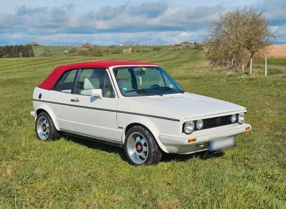 Gebraucht VW Golf Cabriolet 75 PS (55 kW) 1984 Weiß Cabrio