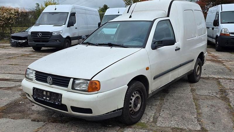 Weiß Gebraucht 2002 VW Caddy Van / Kleinbus | 900 € (Superpreis) - Bild 1/4