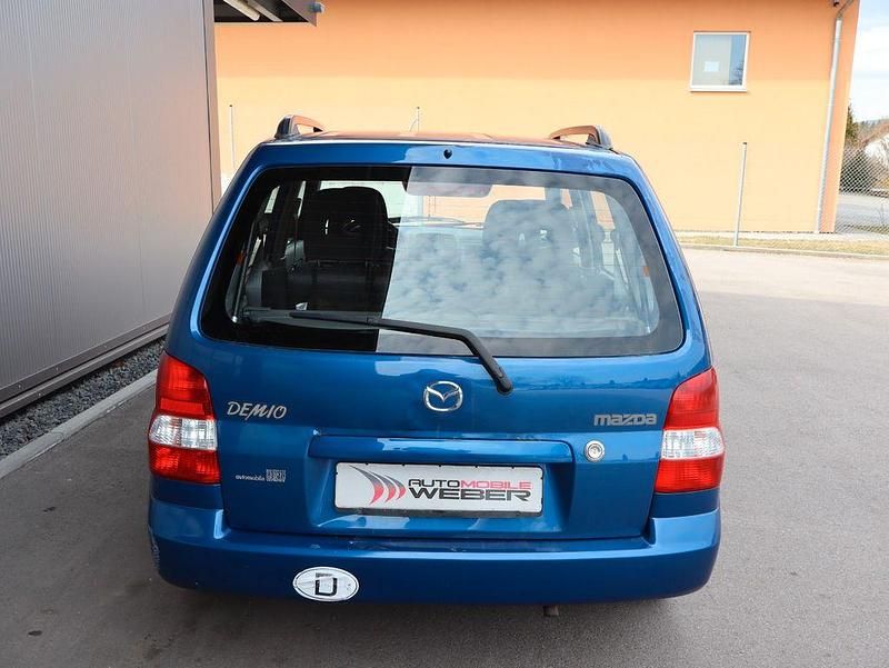 Gebraucht Mazda Demio 75 PS (55 kW) 2002 Blau Kleinwagen
