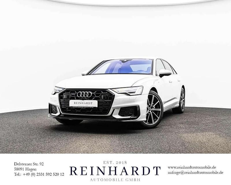 Gletscherweiß metallic Gebraucht 2025 Audi A6 S-Line Limousine | 51.785 € (Fairer Preis) - Bild 1/1