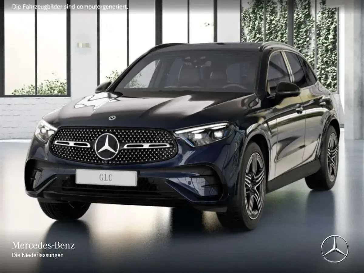 Gebraucht Mercedes GLC400d AMG 252 PS (185 kW) 2023 Blau SUV