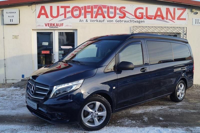 Gebraucht Mercedes V250 Marco Polo 190 PS (139 kW) 2016 Cavansitblau metallic Van / Kleinbus