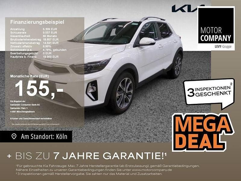 (ud) schneeweiss Gebraucht 2025 Kia Stonic Spirit SUV | 19.900 € (Guter Preis) - Bild 1/4