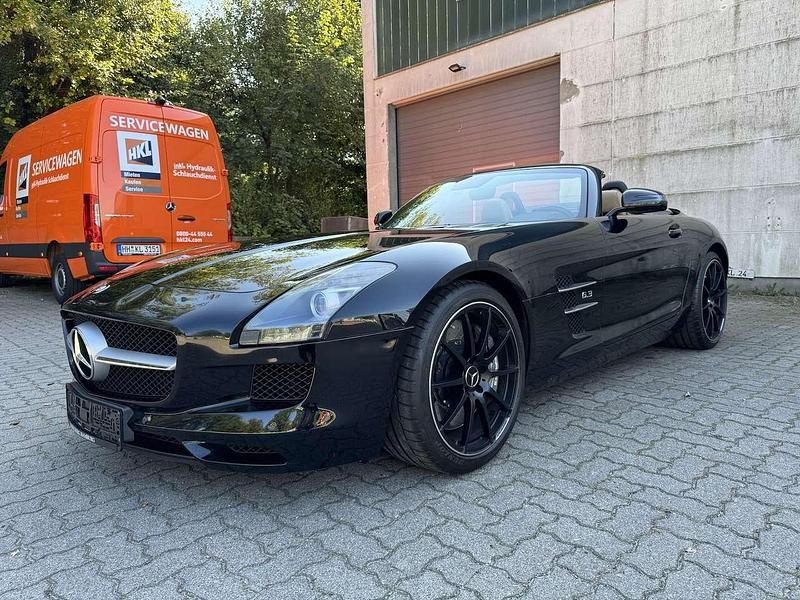Gebraucht Mercedes SLS AMG AMG 571 PS (419 kW) 2012 Obsidianschwarz (metallic) Cabrio